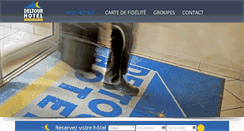Desktop Screenshot of cahors.deltourhotel.com