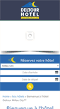 Mobile Screenshot of millau-city.deltourhotel.com