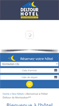 Mobile Screenshot of montauban-city.deltourhotel.com