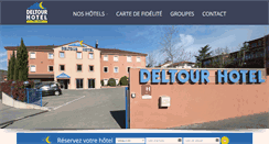 Desktop Screenshot of millau.deltourhotel.com
